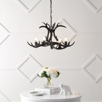 Eldora Adjustable Resin Antler LED Chandelier